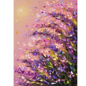 Картина Цветя Пейзаж Маслена живопис