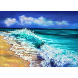 Картина Маслена живопис Морски вълни Пейзаж море