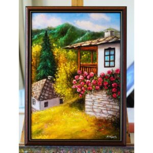 Картина Принт Китна селска къща в Родопите