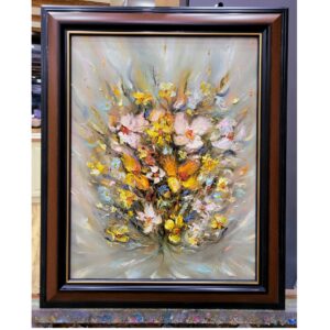 КАРТИНА МАСЛЕНА ЖИВОПИС ЦВЕТЯ ФЛОРАЛНА КАРТИНА МАКОВЕ