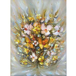 КАРТИНА МАСЛЕНА ЖИВОПИС ЦВЕТЯ ФЛОРАЛНА КАРТИНА МАКОВЕ